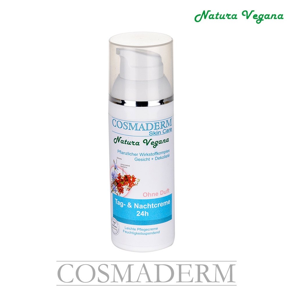 Tag & Nachtcreme Natura Vegana (ohne Duft) "50ml"