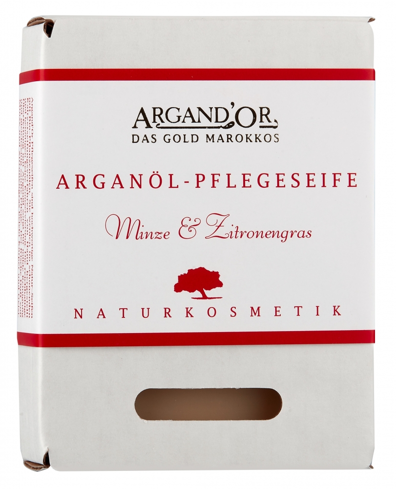 ArgandOr Argand´Or Arganöl Pflegeseife - Minze & Zitronengras 100g
