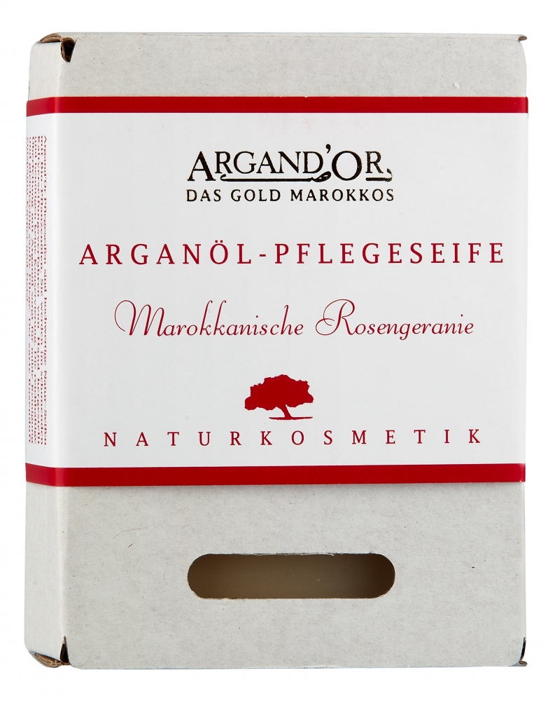 ArgandOr Argand´Or Arganöl Pflegeseife Marokkanische Rosengeranie 100g